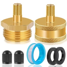 RV Blow Out Plug for Winterization - Brass Sprinkler Water Blow-Out Adapter with