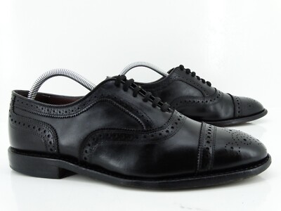 Allen Edmonds Strand Budapester Schuhe Business Halbschuhe Schnür Gr 42 UK 8