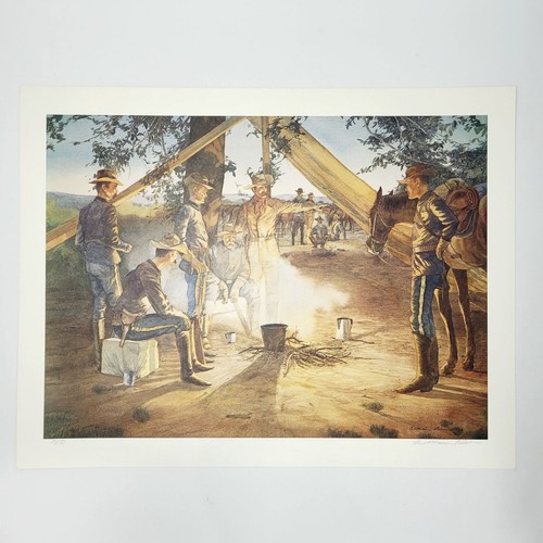 William Nelson Custer Series Battle of Little Bighorn Set Of 10Signed #'d Prints - 第 7/24 張圖片