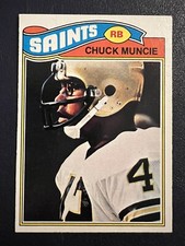1977 Topps #467 Chuck Muncie ROOKIE RC Saints  EX-MINT