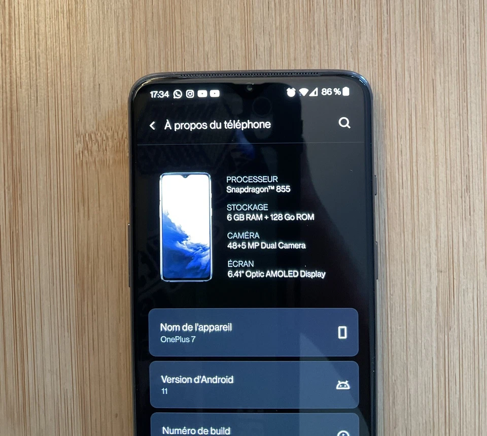 OnePlus 7 · 128GB, photo 4 sur 5