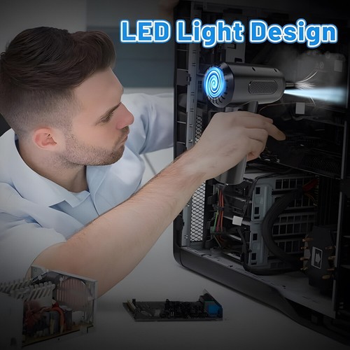 Elektrische Staubgebläse | Druckluftspray für PC Reinigung |51000RPM Air Duster. - Bild 12 von 12