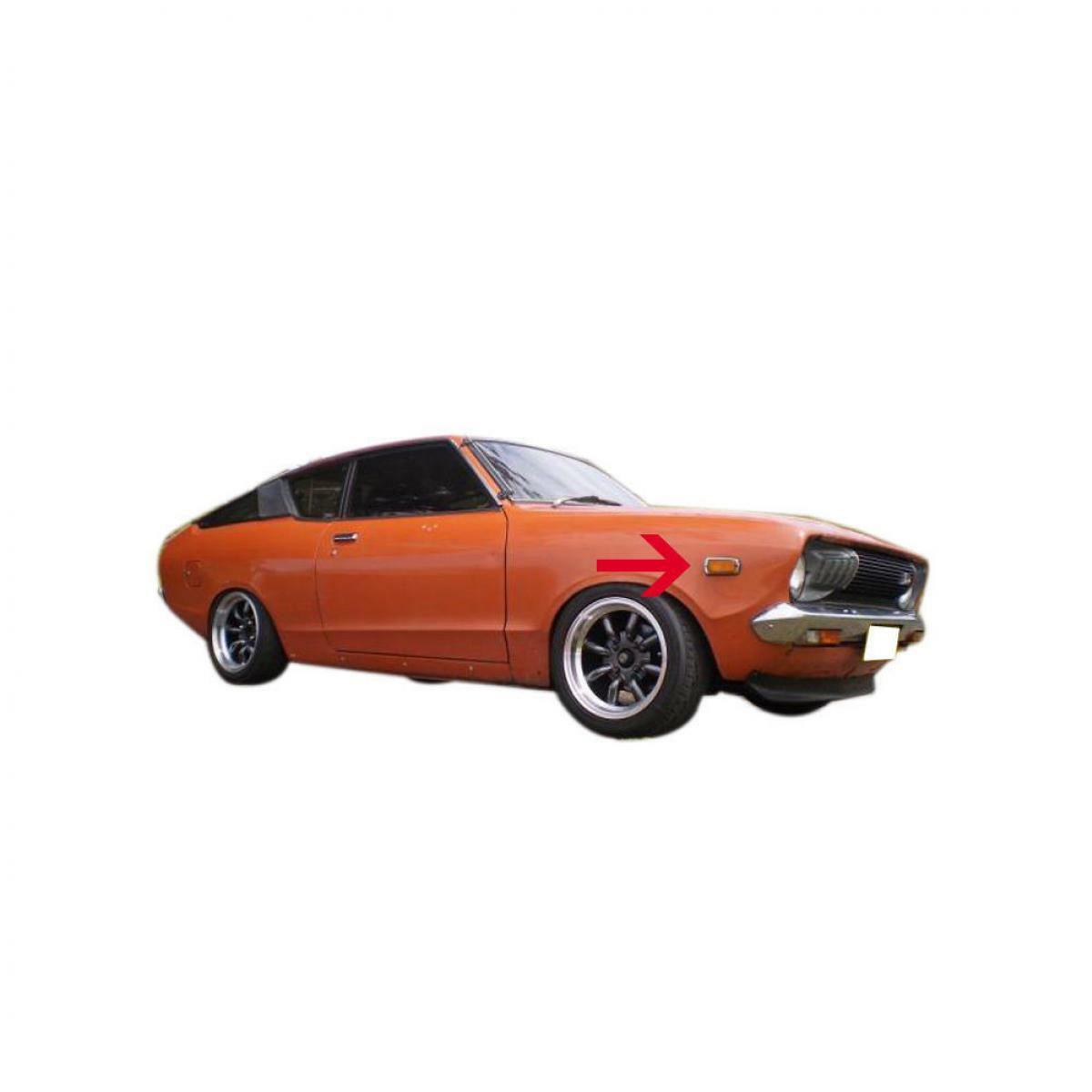 サニーデイズ120枚 Side Lamp Signal Light Marker For Nissan Datsun Sunny 210