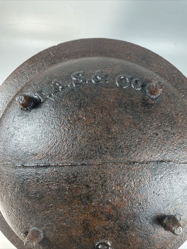 I.A.S. & Co. Isaac A Sheppard Cast Iron #8 four footed Kettle PA Gate Marked - Picture 3 of 9