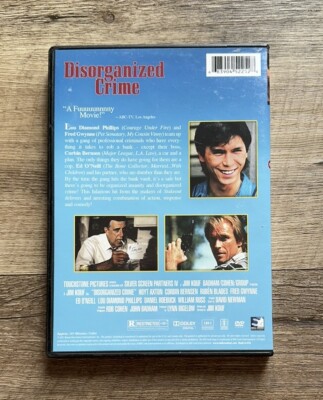 Disorganized Crime (DVD, 1989) Lou Diamond Phillips, Ed O'Neill