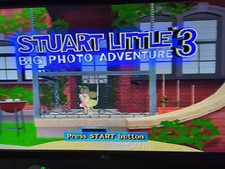 Stuart Little 3: Big Photo Adventure (PlayStation 2, 2005) CIB Manual Tested