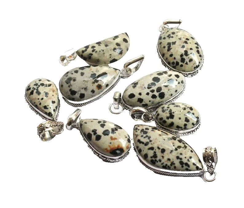 Piedra De Jaspe Animales e Insectos Collares y colgantes De moda