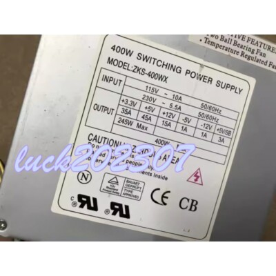 1PC USED IPS ZKS-400WX Industrial computer power supply #MX