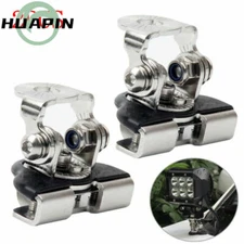 2 Led Work Light Bar Car Mount Bracket Holder For Offroad 304 Stainless Steel