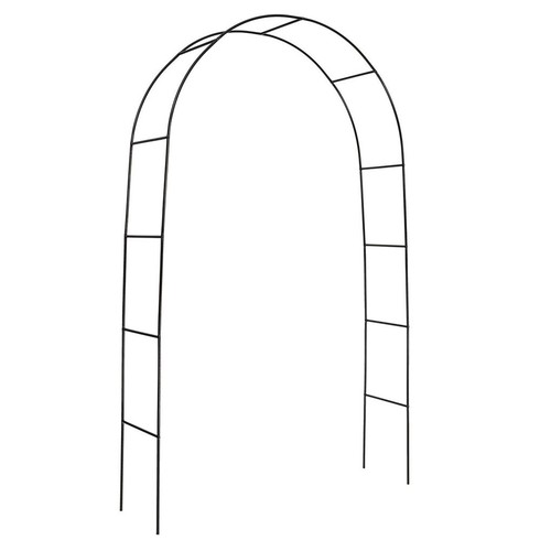 Heavy Duty Metal Garden Arch Trellis Arbour Outdoor Rose Climbing Plants Stand - Picture 11 of 12