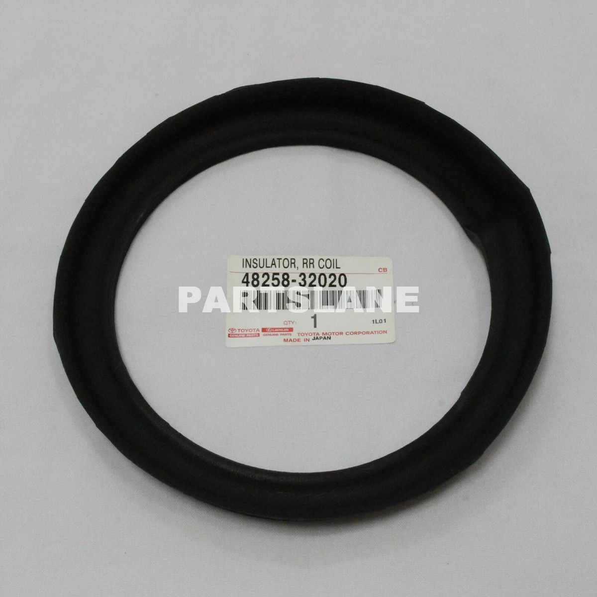 48258-32020 Toyota OEM Genuine INSULATOR, REAR COIL SPRING, LOWER