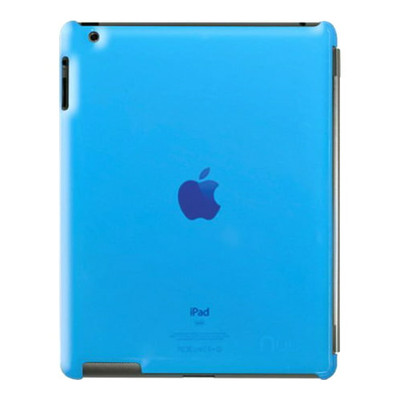 NUU BCBLU iPad 2 Base Case Cover Transparent Blue