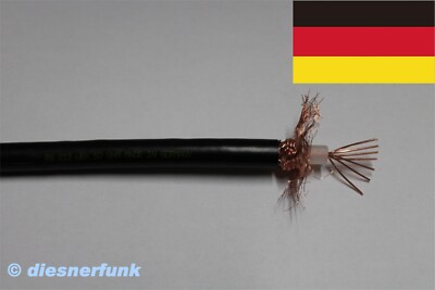 30m Diesnerfunk's Made in Germany RG 213UBX Koaxialkabel MIL-C-17 Cu 54,8 2,3 /m