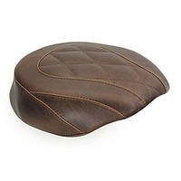 Mustang Wide Tripper Diamond Pattern Distressed Brown Passenger Seat For Harley on sale Mustang Wide Tripper Diamond Pattern Distressed Brown Passenger Seat For Harley on sale