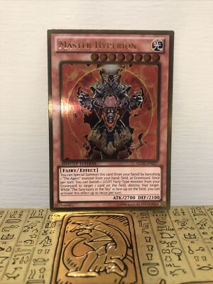 Yugioh - Meister Hyperion - Gold Rare Limited Edition - GLD5-DE027 - (LP)