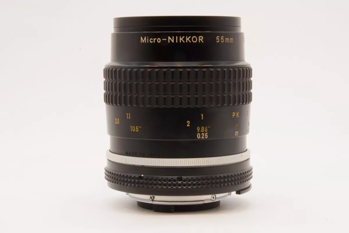 Nikon Micro NIKKOR 55mm F2.8 Ai-S prime Lens from Japan Free shipping