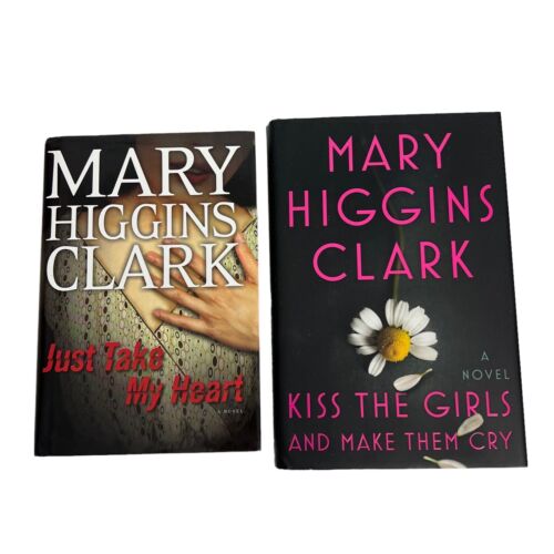 Mary Higgins Clark Fiction Books/Novels Lot/2 Hardcover W/Dustcover Thriller - Picture 1 of 9