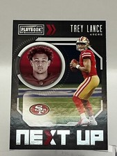 2021 Panini Playbook Football Next Up RC #NXT-TLA Trey Lance San Francisco 49ers