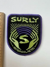 Surly Bikes Embroidered Patch | Intergalactic Surly Bikes Patch | 2.75"x3.5"