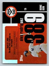 2007 Topps Alex Rodriguez Road to 500 #ARHR389 Alex Rodriguez (ref 185222)