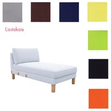 Custom Made Cover Fits IKEA Karlstad Chaise Lounge, Cover Add-on Unit
