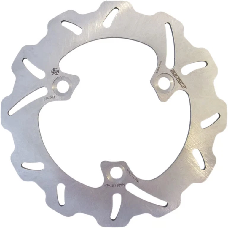 ROTOR DE FRENO TRASERO SUZUKI LTR 450 '06-07 Se adapta a: Suzuki LT-R450 QuadRacer plateado Foto 4 de 4