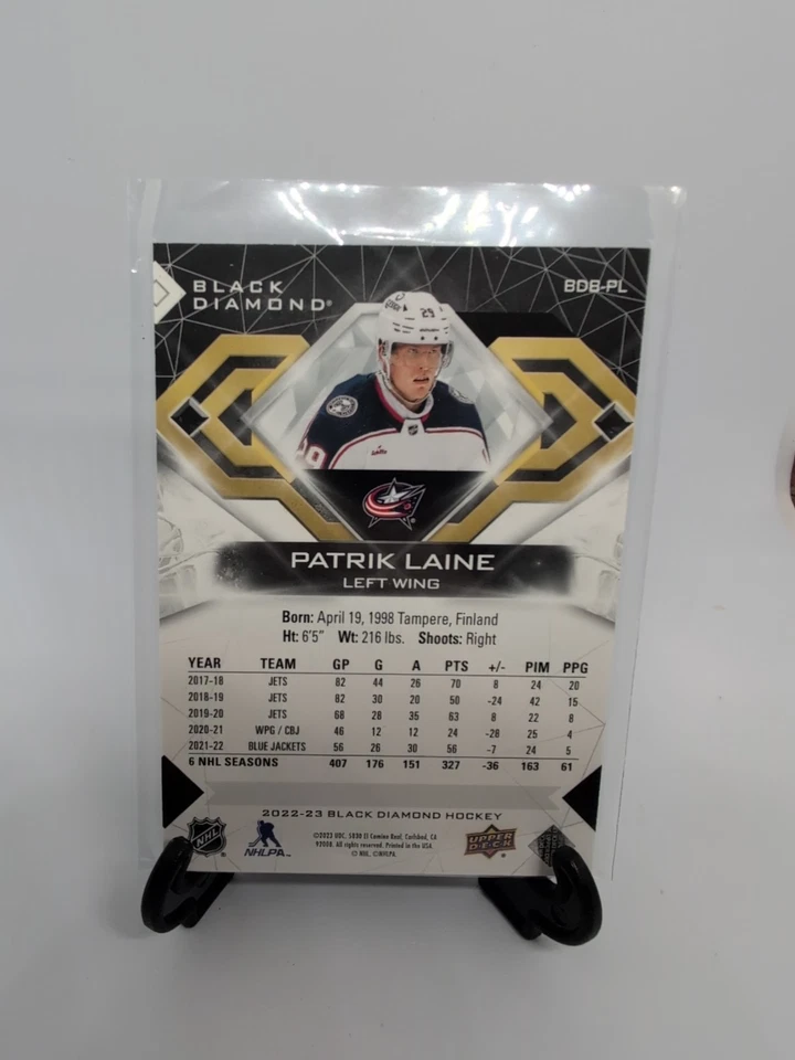 2022-23 Upper Deck Black Diamond - Patrik Laine #BDB-PL /349 - Image 2 of 4