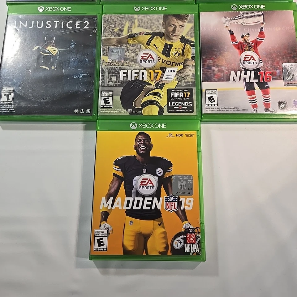 Xbox Series X/Xbox One Games LOT (Injustice 2, Rainbow Six Siege, Halo 5) Tested - Image 4 of 4