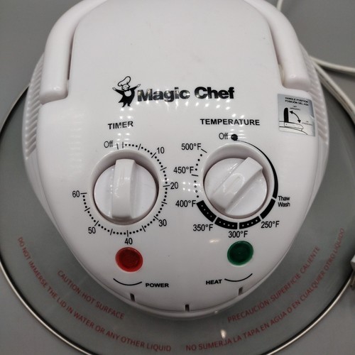 Magic Chef Glass Bowl Convection Oven Lid Replacement (Model: EWGC12W3) Tested - Picture 2 of 6