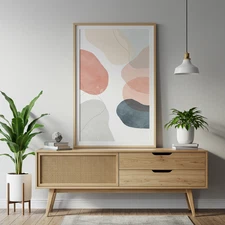 Modern Abstract Wall Art Print | Printable Home Decor | A4 A3 Digital Download