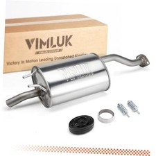 Stainless Steel Exhaust Muffler   Compatible with 2012-2015 Honda Civic