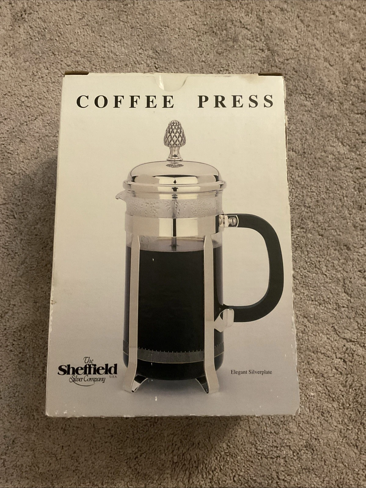 Sheffield Silver Plated French Coffee Press Unused In Box
Opens in a new window or tab