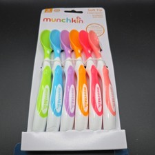 Munchkin 6er Set Babylöffel, Soft Tip 4 Mona...