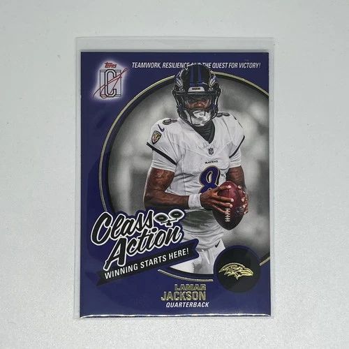 2025 Topps Signature Lamar Jackson Base (RAW)