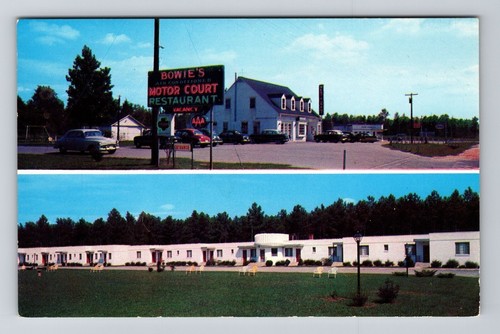 Lorne VA-Virginia, Bowie's Motor Court, alte Postkarte