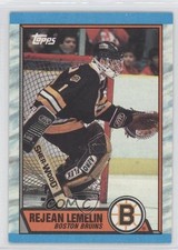 1989-90 Topps Reggie Lemelin #40 0k3