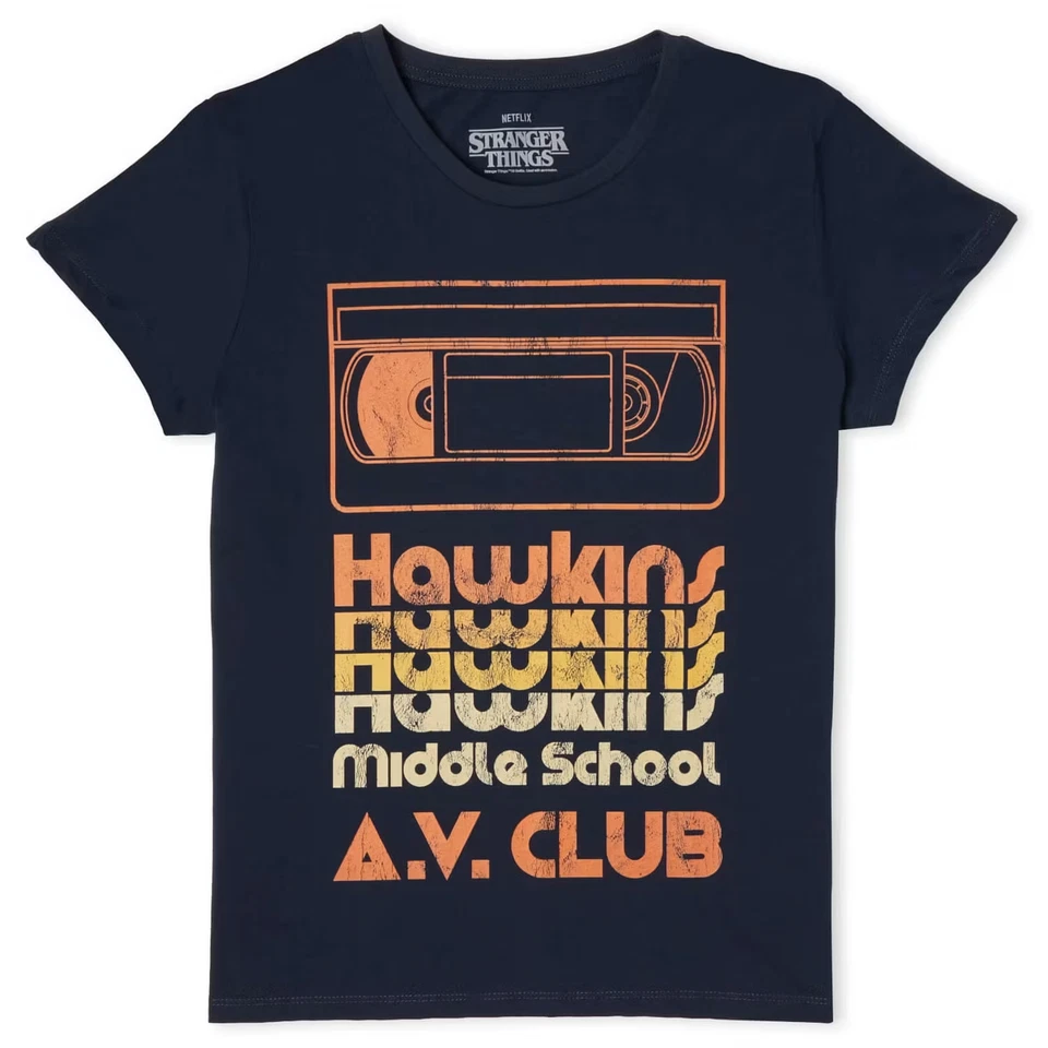 Official Stranger Things Hawkins AV Club Women's T-Shirt