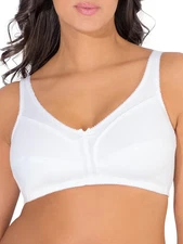 Women Unlined Wirefree Bra Bali Top Support Built up Straps Everyday Wear 44C