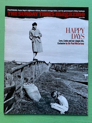 SUNDAY TIMES 6-April-2008 PAUL McCARTNEY Paula Rego Gottfried Wagner Roger Graef
