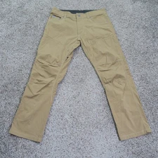 Kuhl Pants Mens 32 Beige Konfidant Air Stretch Hiking Outdoor Trail Vented 32x30