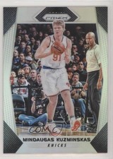 2017-18 Panini Prizm Silver Prizm Mindaugas Kuzminskas #277 5m2