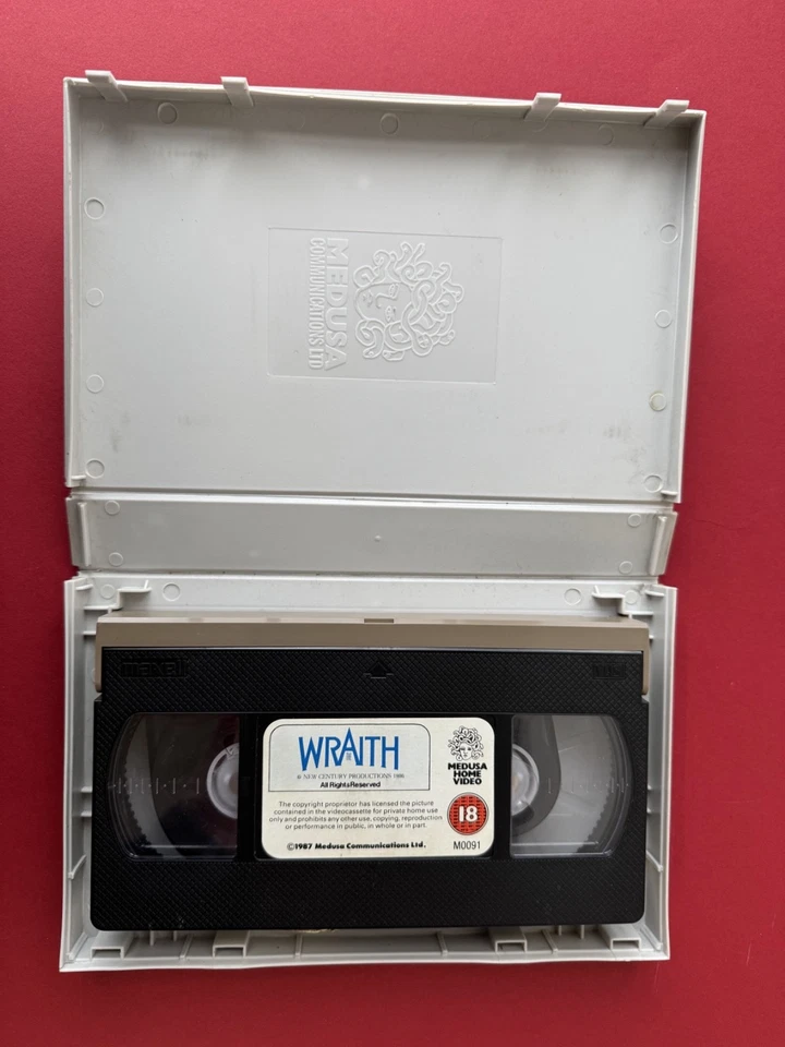 WRAITH 1986, Medusa VHS Pal Big Box CHARLIE SHEEN - Image 4 of 4