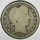 1909 25C Barber Quarter (89909)