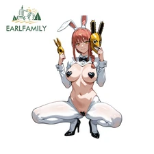 EARLFAMILY 5.1" Makima Car Sticker Skateboard Car Door Artistic RV Vehicle Decal