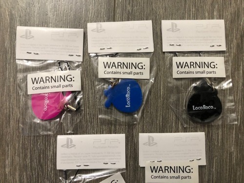 LocoRoco Keychains Rare PSP Promo New/Sealed - Picture 3 of 4