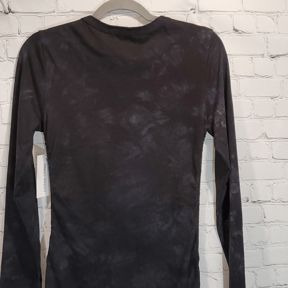 cotton citizen lisbon shirt dress Cotton Citizen Lisbon shirt dress in graphite crystal NWT