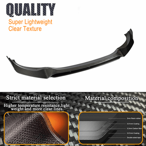 Spoiler avant lèvre avant carbone convient pour BMW X3 G01 M40i pack M le plus cher 18+