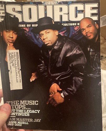 The Source Magazine #160 Jan. ‘03 Run-Dmc, Front Cover Has Bend