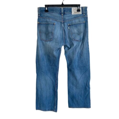 Levis 539 34 X 30 VINTAGE STRAIGHT Med Wash Green Tab Mens Jeans - 第 3/10 張圖片