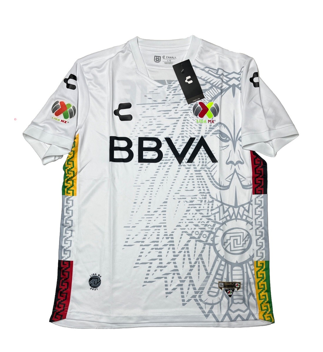 NWT Charly Liga MX 2021 MLS All-Star Game Authentic Jersey White